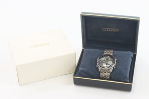 CITIZEN シチズン プロマスター ナビホーク C300-E80141 クォーツ デジアナ チタン メンズ 腕時計 4463-HA