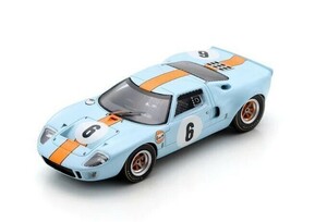 【スパーク】 1/43 フォード　GT40 No.6 2nd 6H Watkins Glen 1968P. Hawkins - D. Hobbs [US254]★未開封新品！