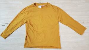 ＺＡＲＡ オレンジ 長袖Ｔシャツ サイズ110 イエロー 黄色 4-5歳