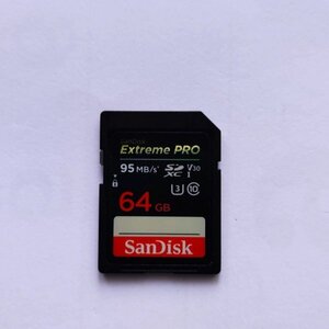 SanDisk　Extreme PRO　SDXCカード　64GB