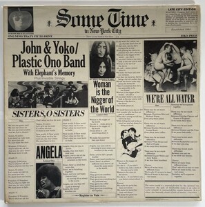 03525 【直輸入盤】 LIVE JAM JOHN & YOKO/PLASTIC ONO BAND