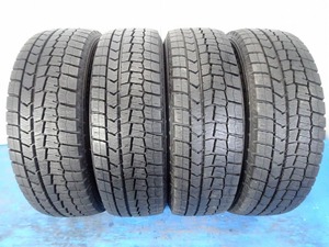 ダンロップ WINTER MAXX WM02 195/65R16 92Q★8.5分山 2020年製 4本価格 スタッドレス【福島発 送料無料】FUK-D12875★冬