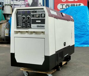 *[2人同時溶接] 新ダイワ ウェルダー/ディーゼルエンジンウェルダー DGW500DM 超希少500A [溶棒φ8.0mm/セルフシールド可/防音型] 2393h