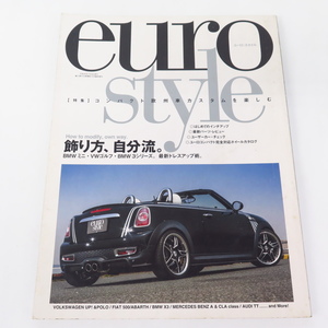 922定● 良品 euro style 送料無料【検: トヨタ 日産 HONDA YAMAHA ユーロ スタイル BMW ベンツ MINI 】