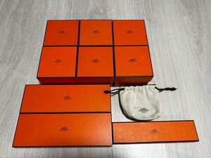 HERMES エルメス エルメス時計 空箱 BOX 時計ケース　ボックス　腕時計　付属品　10点セット