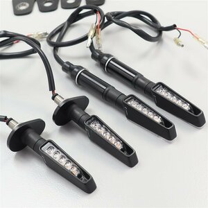 ♪RIZOMA リゾマ VISION LED シーケンシャルウインカー 4本SET (D0924A06) ストリートファイター848取り外し