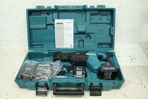 ■未使用新品■ makita マキタ 充電式レシプロソー JR002GRDX 純正充電器 純正バッテリー 2個 BL4025 切断機 電動工具 A