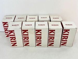 KIRIN キリンタンブラー まとめ合計10個 コップ ノベルティ ガラスコップ グラス 食器 飲食店 店舗用品 厨房小物 保管品 美品 508042