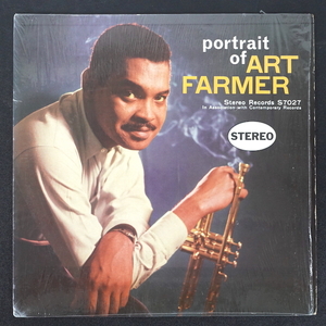 ART FARMER Portrait Of Art Farmer US盤 黒金ST オリジナル S7027 ジャズ