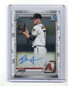 2020 Bowman Draft Baseball [BRYCE JARVIS] 1st bowman Chrome Autograph (直筆サイン) Card MLB RC