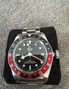 TUDOR GMT クロノメーター 自動巻き時計 中古　赤青黒