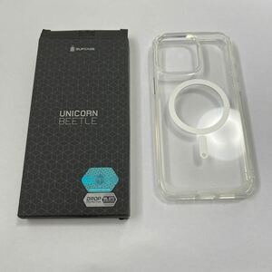 605p0113☆ SUPCASE iPhone 15 Pro Max ケース 6.7インチ 2023 MagSafe対応 背面透明 保護 クリアカバー ストラップホール 衝撃吸収