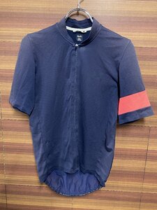 HK983 ラファ Rapha CLASSIC FLYWEIGHT JERSEY 半袖 紺 S ※日焼け、擦れ大、破れ