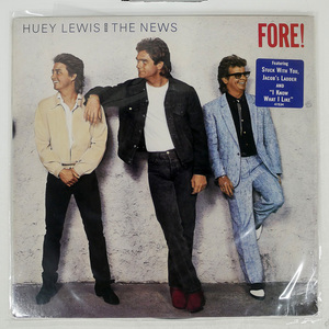 HUEY LEWIS & THE NEWS/FORE!/CHRYSALIS OV41534 LP