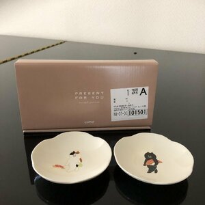 COTTA×SUMINさんコラボ　ねこのしょうゆ皿　小皿　猫　ネコ　食器