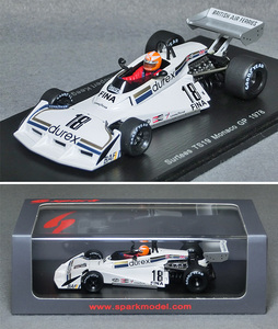 サーティース TS19（No.18/ルパート・キーガン）1978モナコGP　　*1/43スケール *スパークモデル製 *品番S4012　　*02