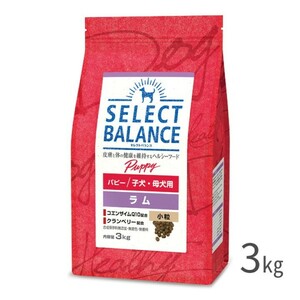 【送料無料】セレクトバランス パピー ラム 子犬 母犬用 小粒 3kg×2個セット