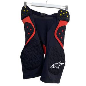 【即決】alpinestars アルパインスターズ SEQUENCE PRO SHORTS ショーツ インナープロテクター Lサイズ 黒系 ブラック系 13794-60