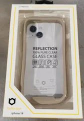 新品 iFace iphone14 アイフェイス ページュ ケース スマホケース