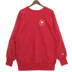 90年代 Champion チャンピオン REVERSE WEAVE リバースウィーブ スウェット 大きいサイズ レッド (メンズ XX-LARGE) 中古 古着 A3707