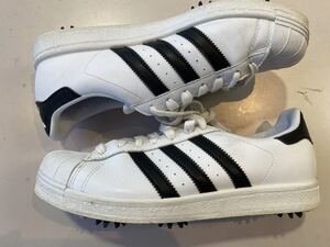 adidas SS GOLF スーパースター ゴルフ 25.5センチ G57857