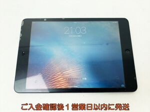 【1円】Apple iPad mini 第1世代 Wi-Fiモデル MD528J/A 本体のみ ブラック 16GB 未検品ジャンク アイパッド アップル E06-224rm/F3