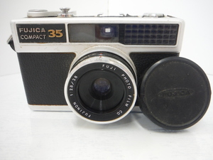 ★富士フイルム フィルムカメラ FUJICA コンパクト 35 動作未確認 ジャンク【中古】【dgs1589】