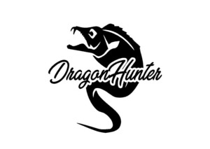 タチウオ　④　太刀魚　Dragon Hunter　魚　釣り　フィッシング　アウトドア　海　日本海　カッティングステッカー