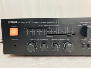 6e76 必見! YAMAHA ヤマハ C-6 プリアンプ 中古品 通電のみ確認済み 動作未確認為ジャンク品扱い