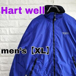 B374【Hart well】ブルゾン【メンズXL】