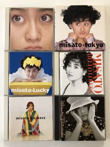 B20236　中古CD　BREATH+tokyo+Lucky+HELLO LOVERS+BIG WAVE+She loves you　渡辺美里　6枚セット