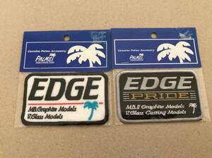 未使用　パームス　PALMS エッジ　エッジプライド　ロゴワッペン　EDGE EDGEPRIDE 2個