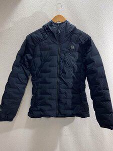 Mountain Hardwear◆ストレッチダウンフーデッドジャケット/ダウンジャケット/XS/ナイロン/BLK/OL7673