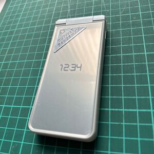 モック　ガラケー　ソフトバンク　AQUOS シルバー