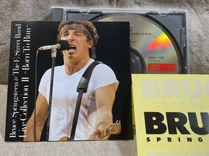 BRUCE SPRINGSTEEN - LIVE COLLECTION II-BORN TO RUN- 86年 28DP778 CSR刻印 税表記なし2800円盤 シール付 国内初版 日本盤 廃盤