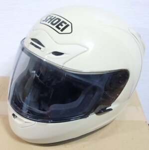 中古品★ショーエイ SHOEI X-9　アイボリー　サイズ不明（Ｌサイズ？）★SHOEIヘルメット　格安出品！