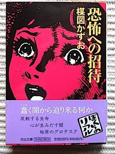 恐怖への招待★楳図かずおインタビュー★変身、改造、少年、少女、学校、老人など楳図ワールドを読み解くキーワード満載★河出文庫初版・帯