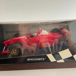 未開封　未使用　ミニチャンプス　1/18 フェラーリ　F310B E.Irvine