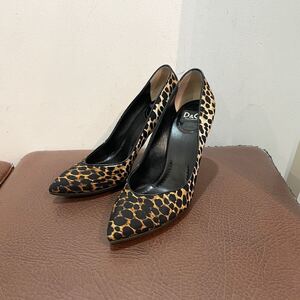 DOLCE&GABBANA/pumps/leopard/ladies/ドルチェアンドガッバーナ/パンプス/ヒョウ柄/レディース