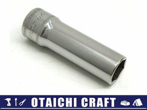 【中古】Snap-on(スナップオン) 3/8(9.5sq) 11mm ディープソケット SFSM11【d20179900000414d】