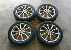 ホンダ純正 ストリーム RN6 RN8 RST RSZ ホイール 17×6j 114.5 +55 ADVAN FLEVA 205/55R17