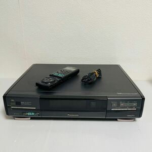 パナソニック S-VHSビデオデッキ NV-BS30S リモコン付き 現状品