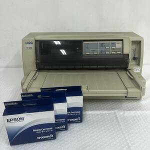 WB100280(054)-520/IR4000【名古屋】プリンター エプソン EPSON VP-2300 P220A リボンカートリッジ３点付 VP300RC2　