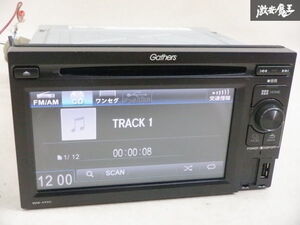 【保証付】 ホンダ 純正 Gathers ギャザーズ WX-171C ディスプレイ オーディオ CD USB ワンセグ 即納 棚A-4