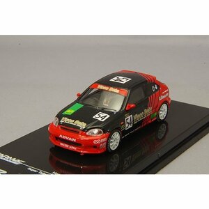 ＜新品＞ TARMAC　ホンダ シビック Type R EK9　Super Taikyu 2000 Class 4 Champion　山内 伸弥／浅見 武　1/64サイズ 