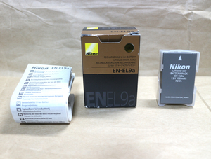 未使用◎純正品◎Nikon EN-EL9a バッテリー ニコン D60 D40X D40 D5000 D3000