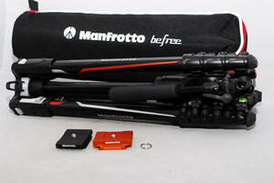 ◇Manfrotto マンフロット MH01HY-3W Befree Live 雲台三脚セット sony製α専用プレート付属