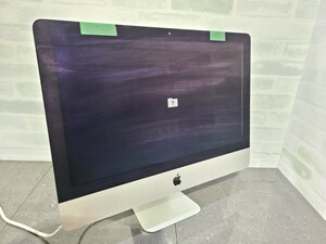 【ジャンク品】管1A82 Apple iMac デスクトップA1418 21.5インチ CPU不明、HDD不明、メモリー不明、通電OK