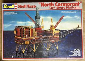 【未組立・開封済】『Shell/Esso North Cormorant Off-Shore Platform』　北海油田の海洋プラットフォーム　Revell 1/200スケール