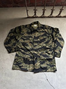 未使用品 デッドストック2nd TYPE JUNGLE FATIGUE タイガーストライプ TIGER STRIPE 米軍 ジャングル ファティーグ ビンテージ ナム戦